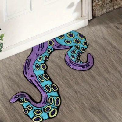 Octopus Tentacle Tufted Rug