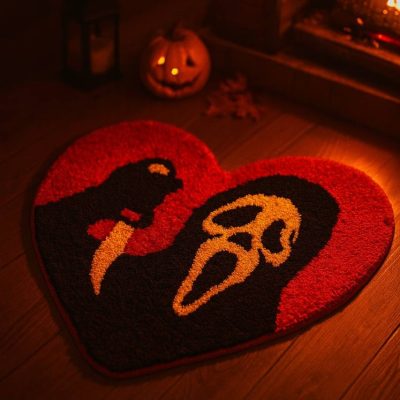 ❤️ Halloween Horror Heart Tufted Rug