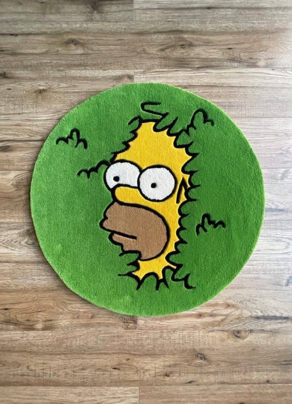Tufted Cartoon Rug – Pop Culture Inspired