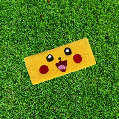 Pikachu Smile Desk Mat – Handmade Tufted Rug