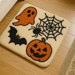 Halloween Tufted Rug “Spooky Night”