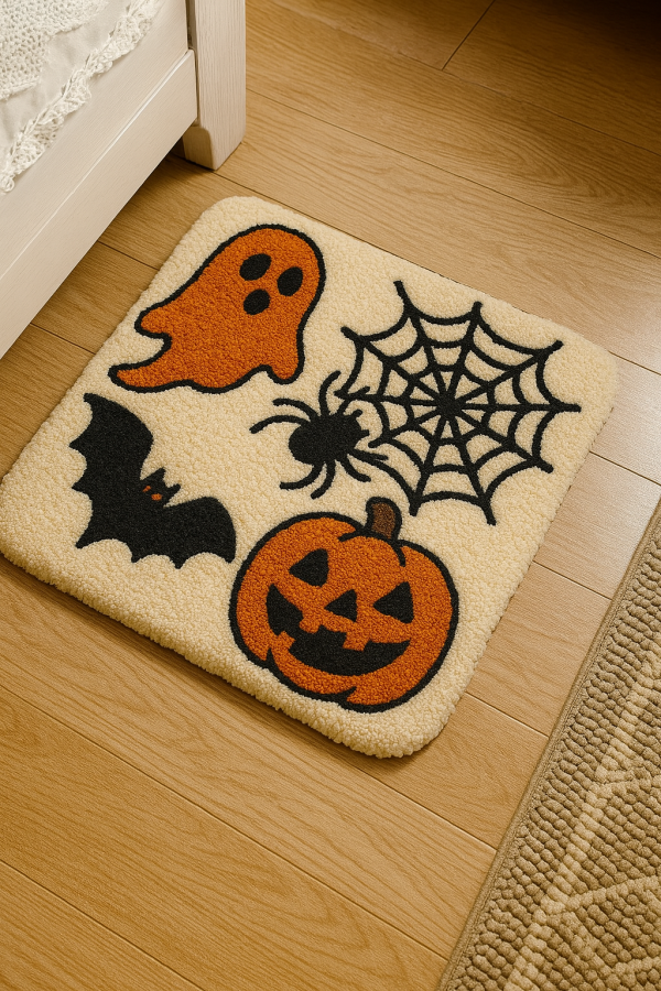 Halloween Tufted Rug “Spooky Night”