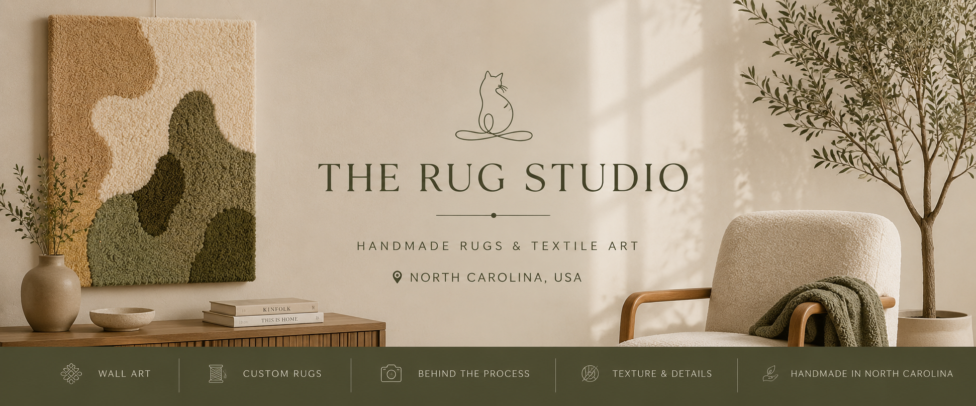 The Rug Studio Handmade Rugs Banner